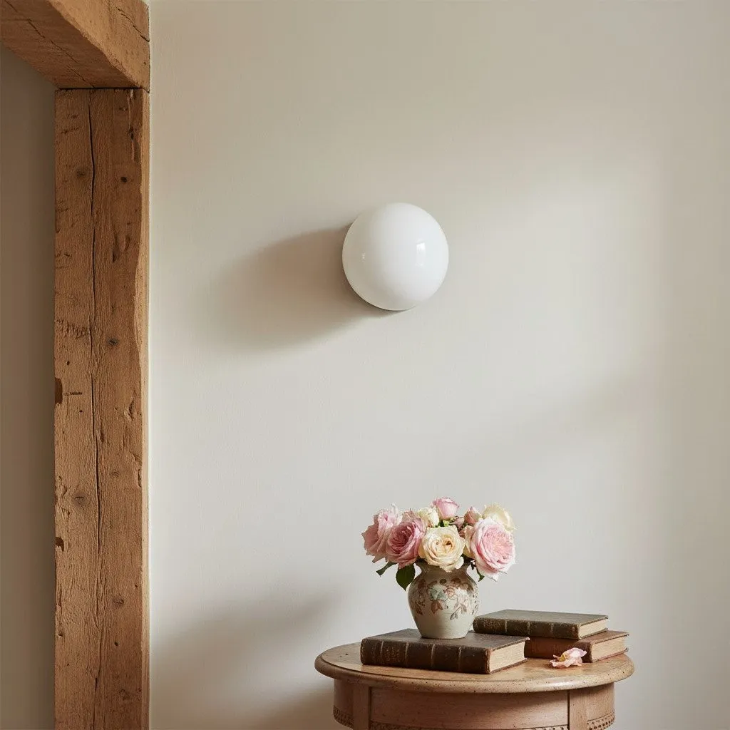 Glorica Glass Globe Wall Sconce - Multi-Color Modern Minimalist Light KL1495