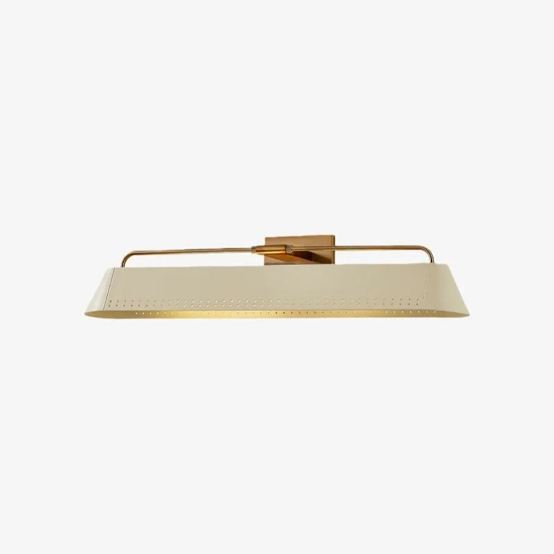 Libris Wall-Mounted Picture Light - Modern Steel Frame with Soft Sand Shade for Entryway & Dining KL2167