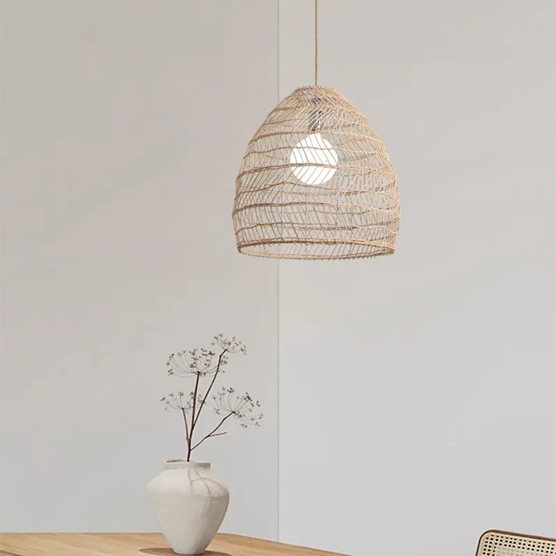 Farmhouse Cage Atami Art Rattan Light