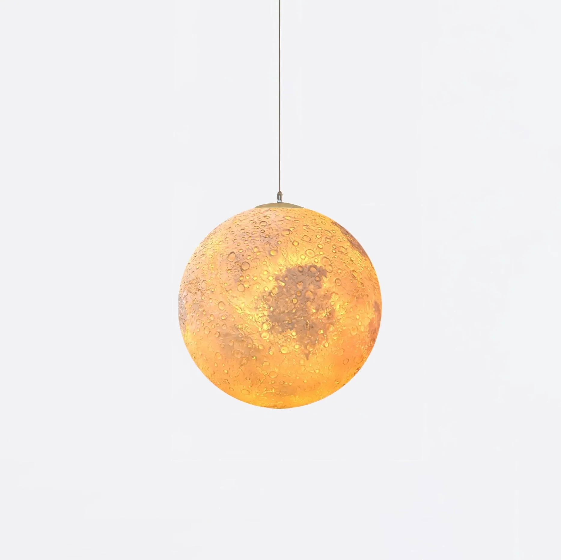 Planetary White Moon Chandelier Suitable For Living Room KL202