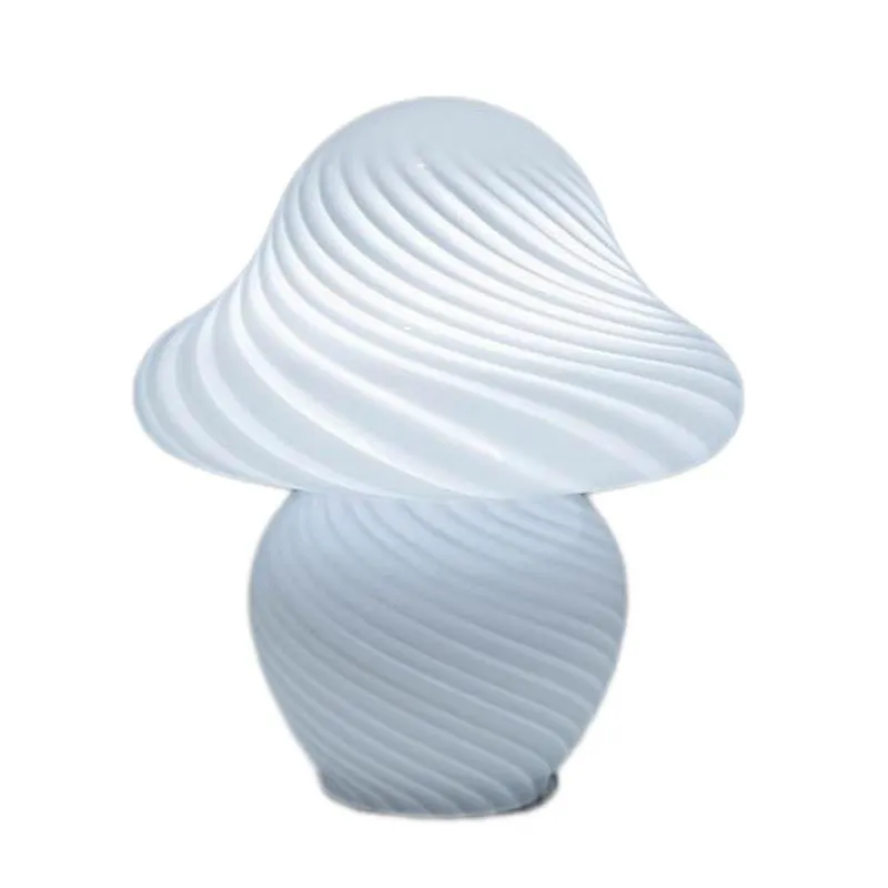 Modern Stained Glass Mushroom Night Light KL33