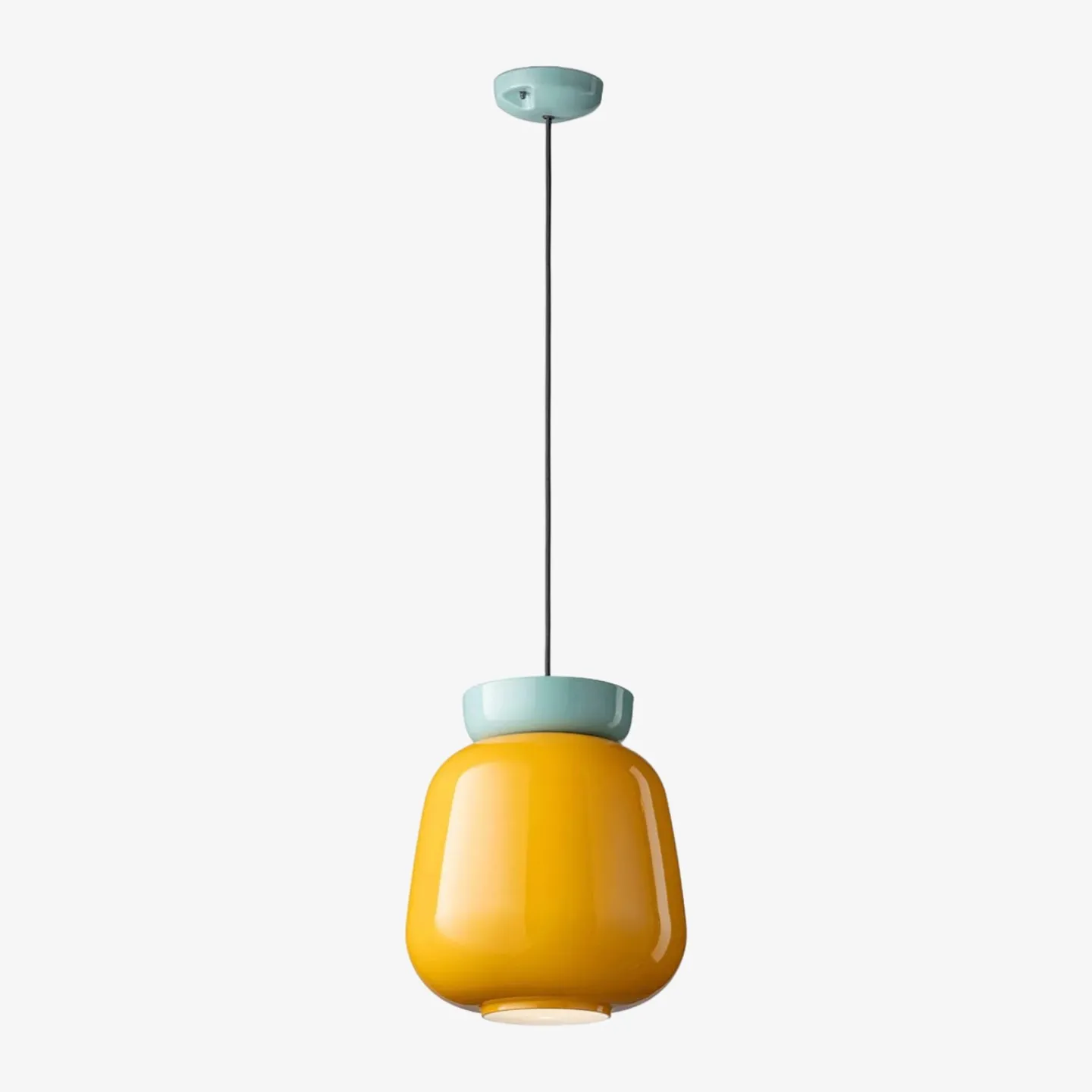 Modern Colorful Ceramic Shade Pendant Light KL1103
