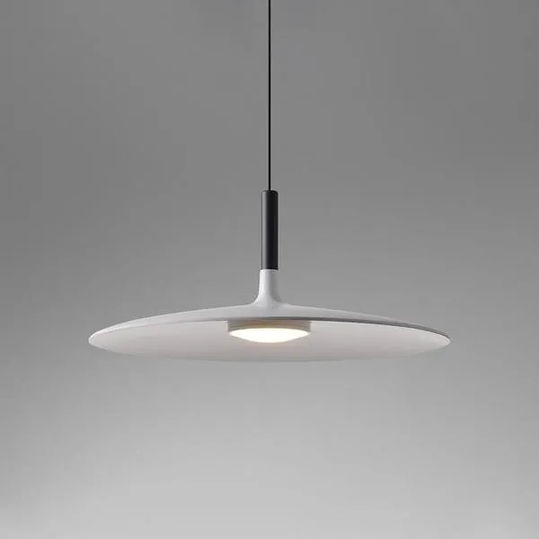 Aplomb Large Pendant Lamp - Minimalist Resin LED Pendant Light for Kitchen