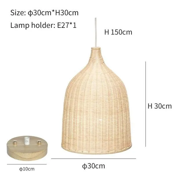 Rattan Pendant Light