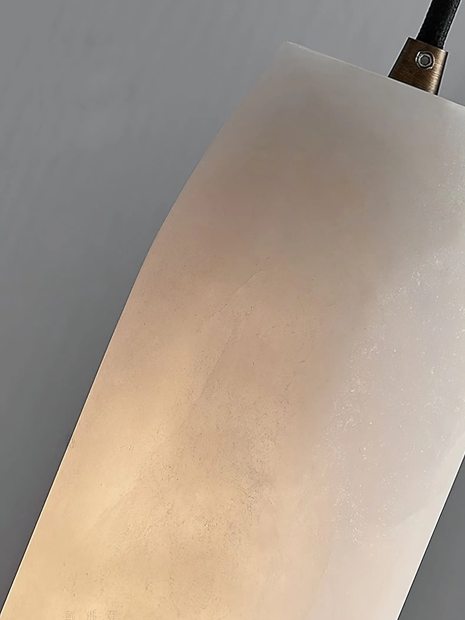 Alabaster Flute Pendant Light D436