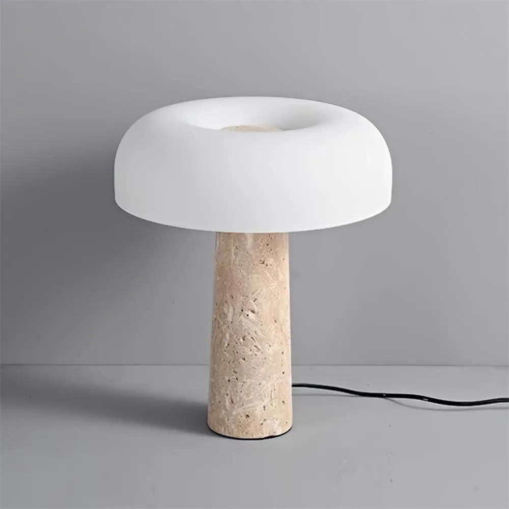 Kine Travertine Table Lamp D52