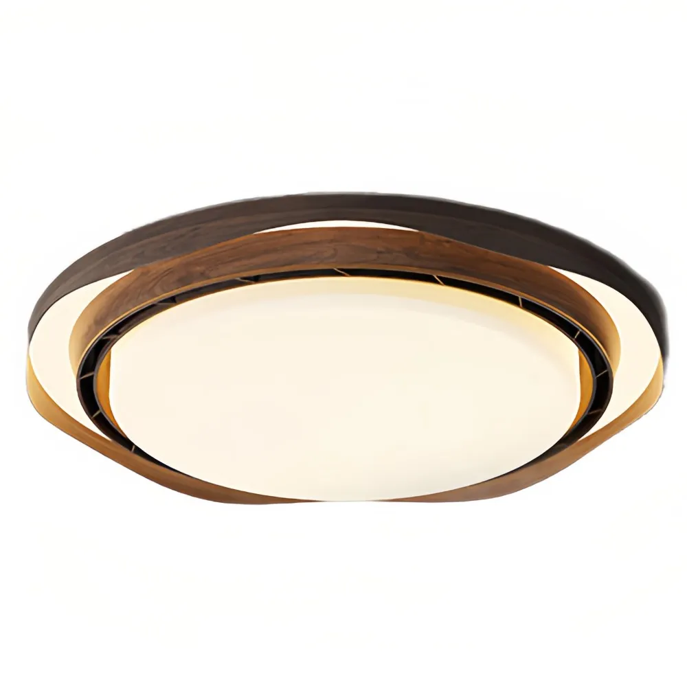 Modern Circular LED Bladeless Ceiling Fan with Light KL935