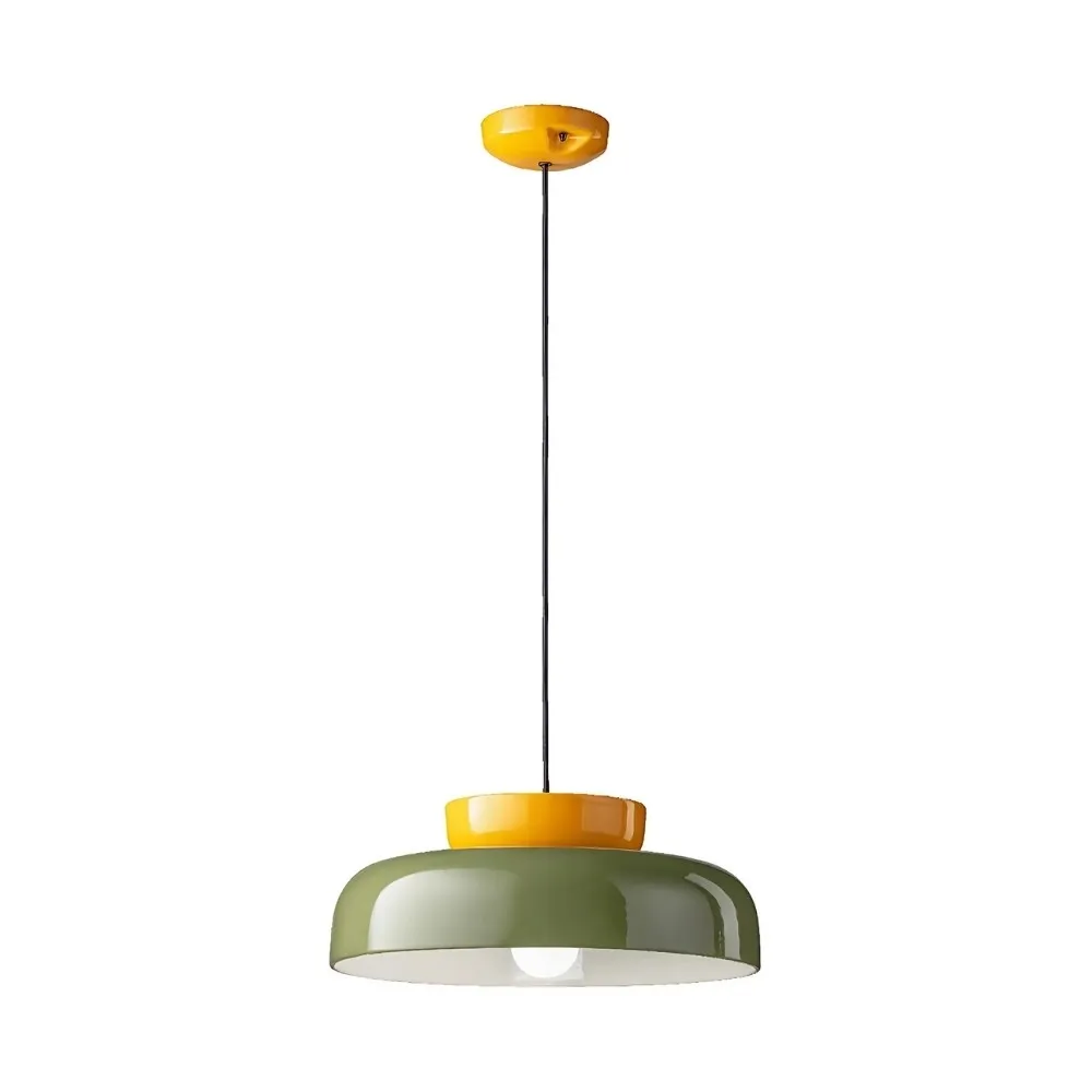 Modern Colorful Ceramic Shade Pendant Light KL1103