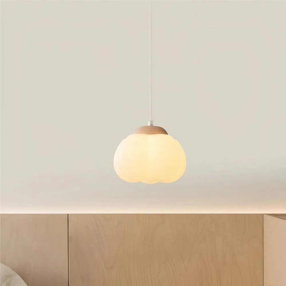 Art Deco Bauhaus Design Wooden Pendant Lamp KLO6