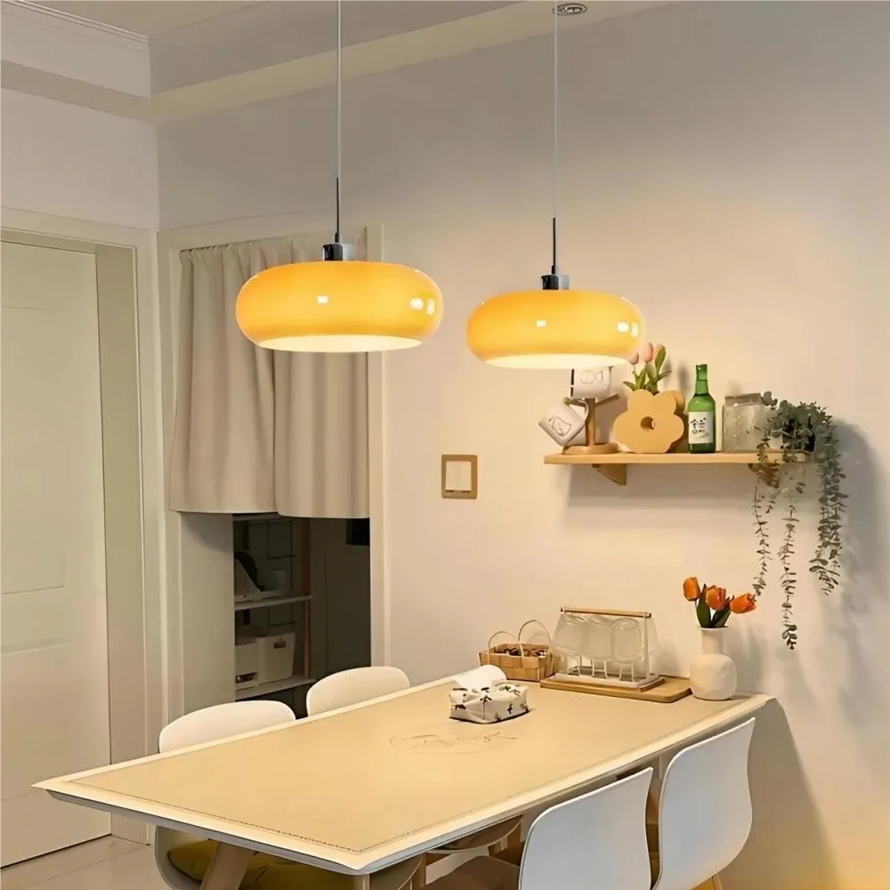 Nordic Bauhaus Design Glass Pendant Light KL04
