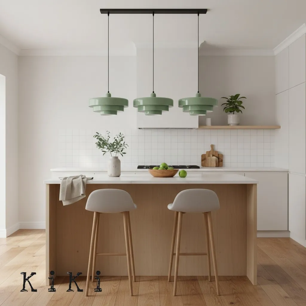 3 Tiers Bauhaus Nordic Macaron Pendant Light - Modern Pendant and Ceiling Light for Living Room KL30