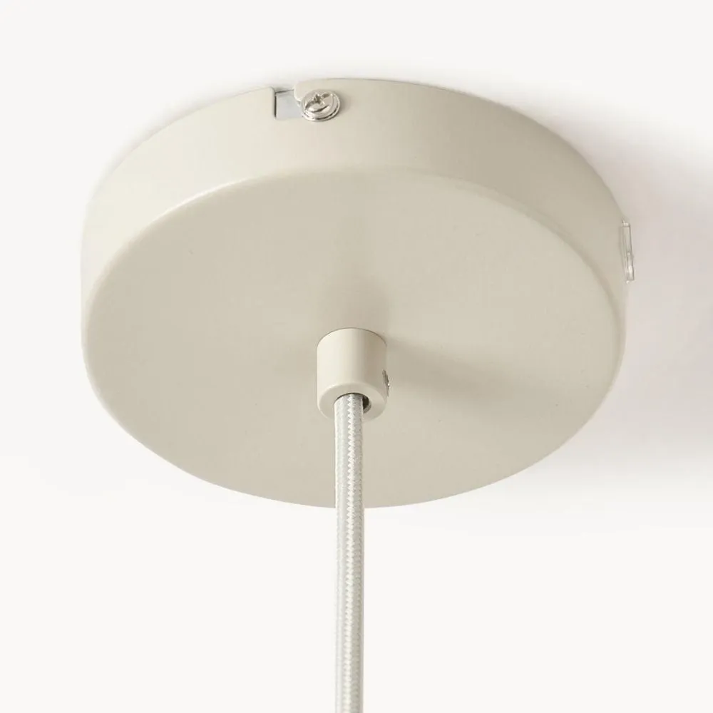 Velura Pendant Lamp - Beige Linen Shade for Dining and Living KL2027