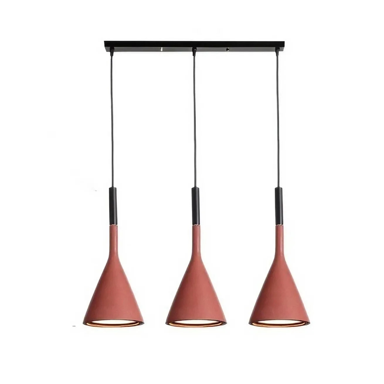 Aplomb Concrete Pendant Lamp - Minimalist Design Lighting for Dining Room and Office