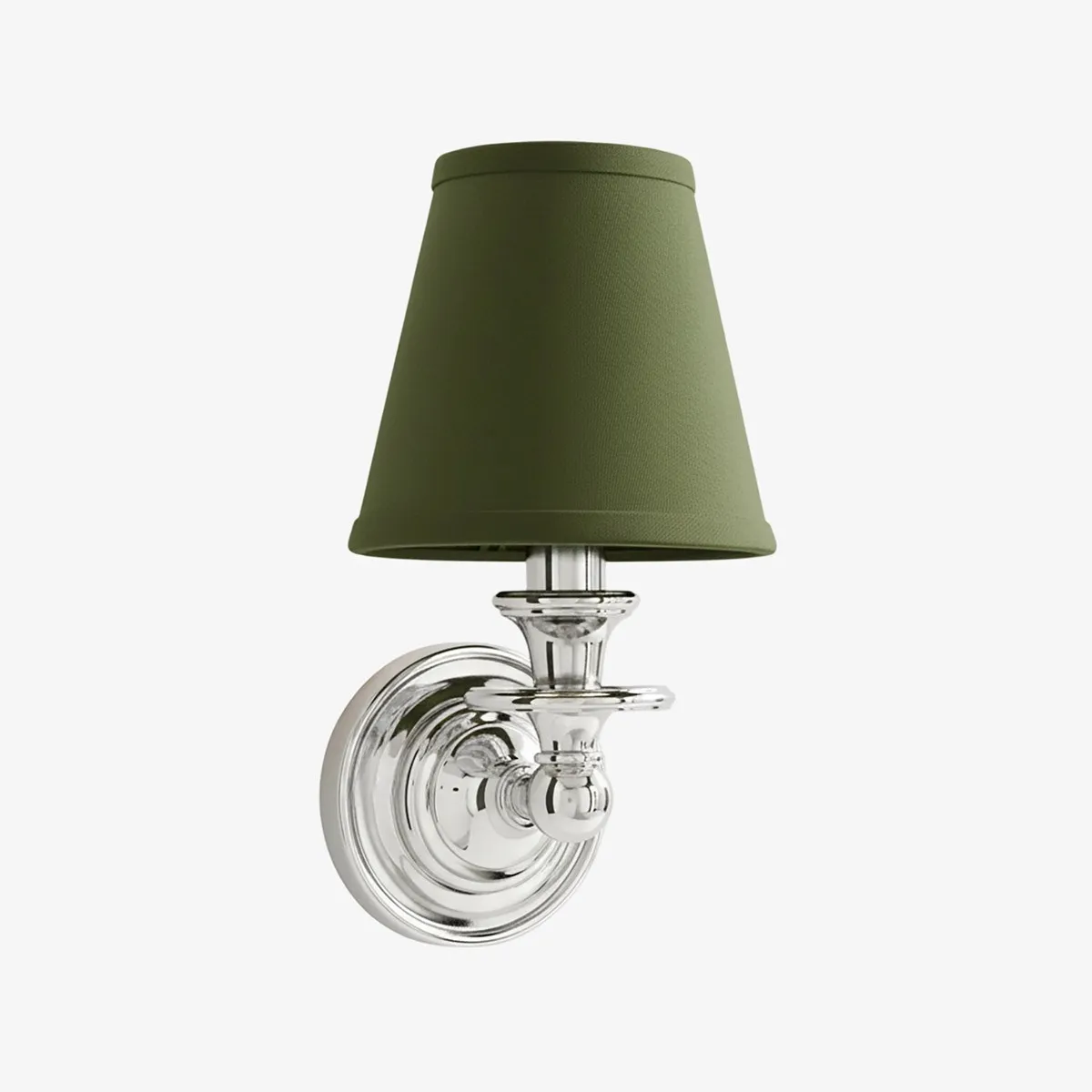 Kalvora Classic Sculpted Wall Sconce – Fabric Shade Sconce For Indoor Accent Lighting KL1162
