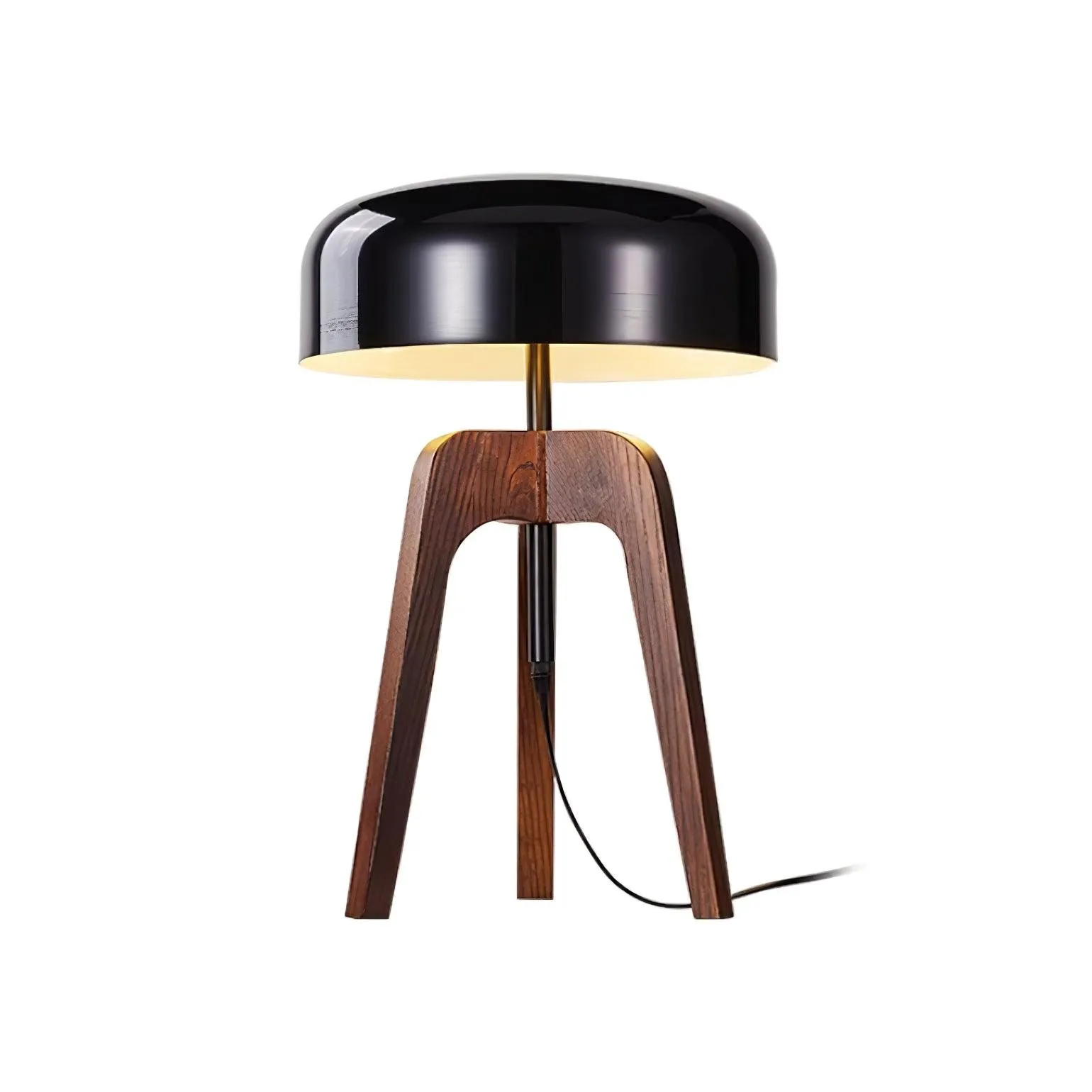 Minimalist Wood Tripod Table Lamp KL700