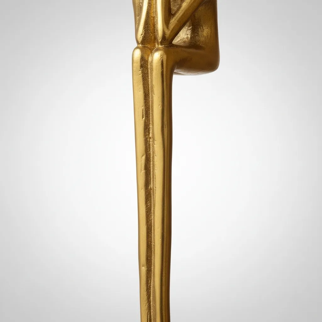 Verlitho Artistic Sculptural Lines Drawer Handle - Nordic Contemporary Design Interior Decor KL2350
