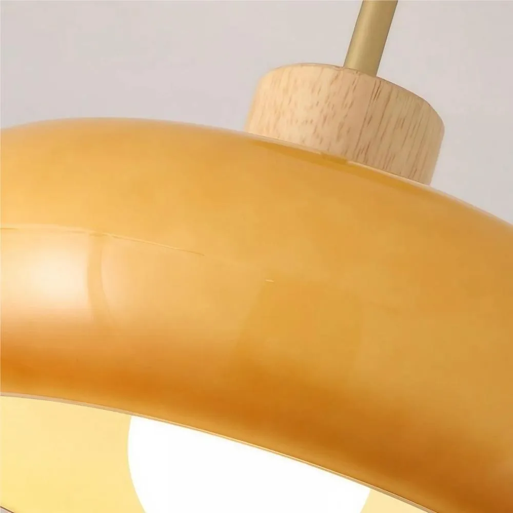 Vintage Bauhaus Style Glass Ceiling Light KL36