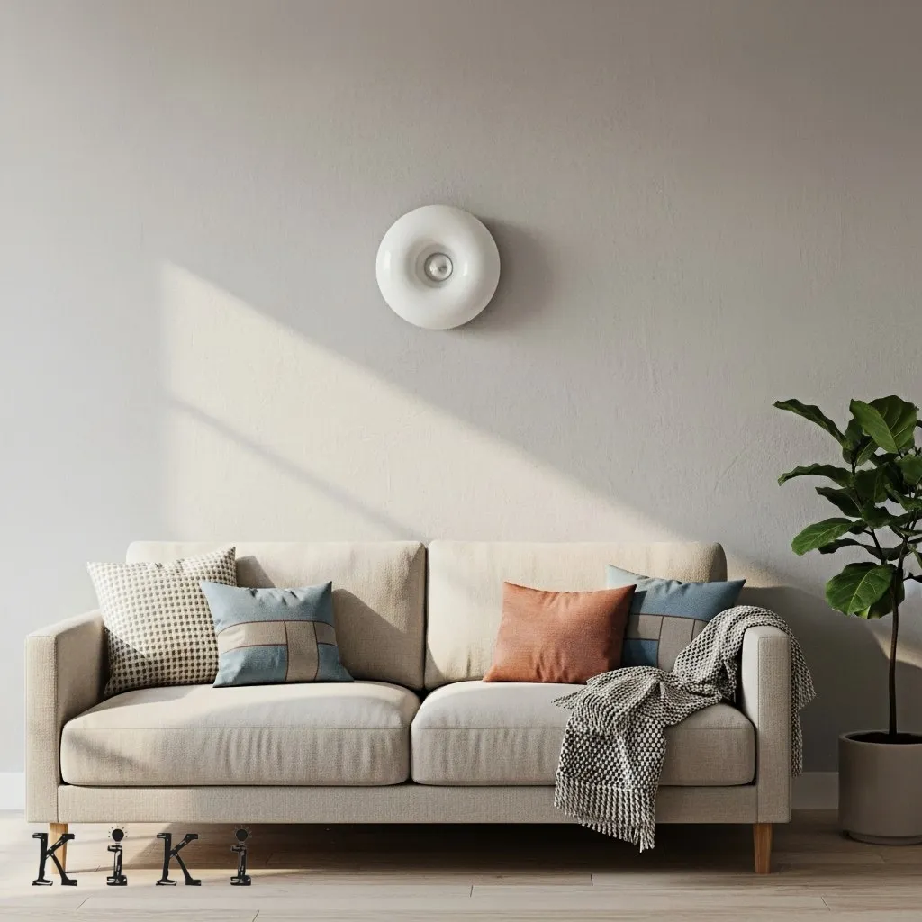 Bauhaus Inspired Round Table Lamp - Donut Glass Wall Light for Home Styling KL25