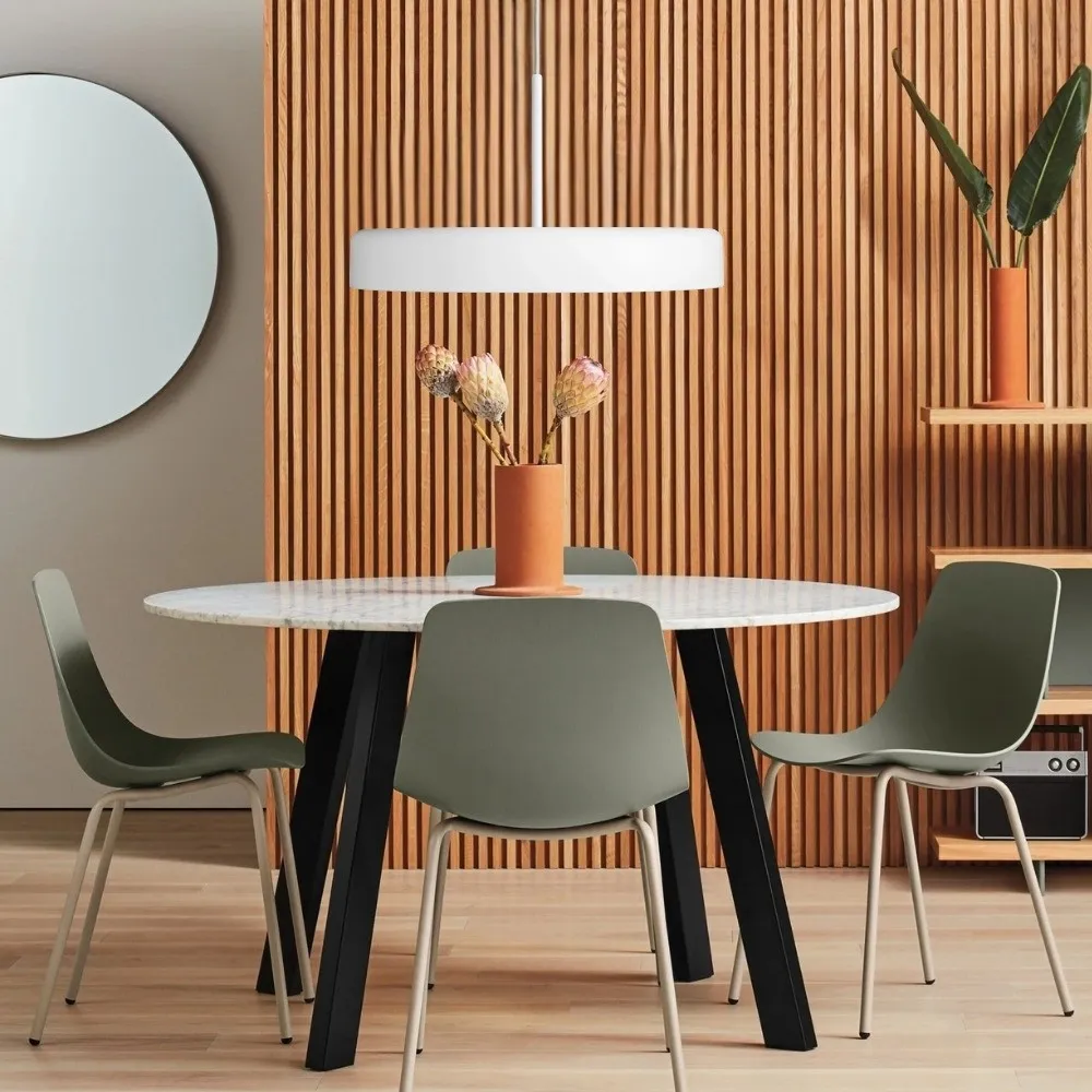 Contemporary Bobber Round Led Pendant Light KL924