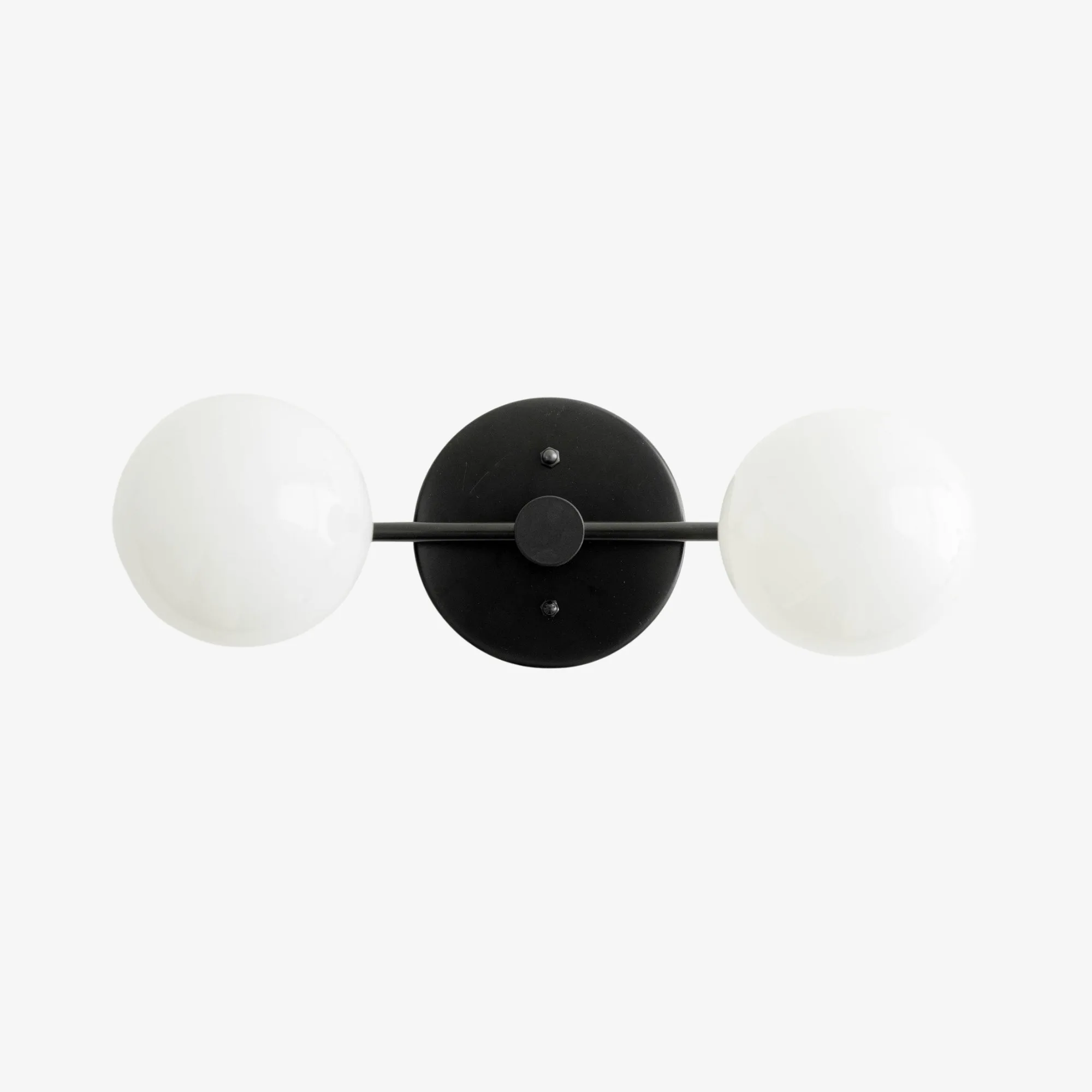 Glorica Glass Vanity Light - Modern Brass Wall Sconce for Bathroom Style KL1422