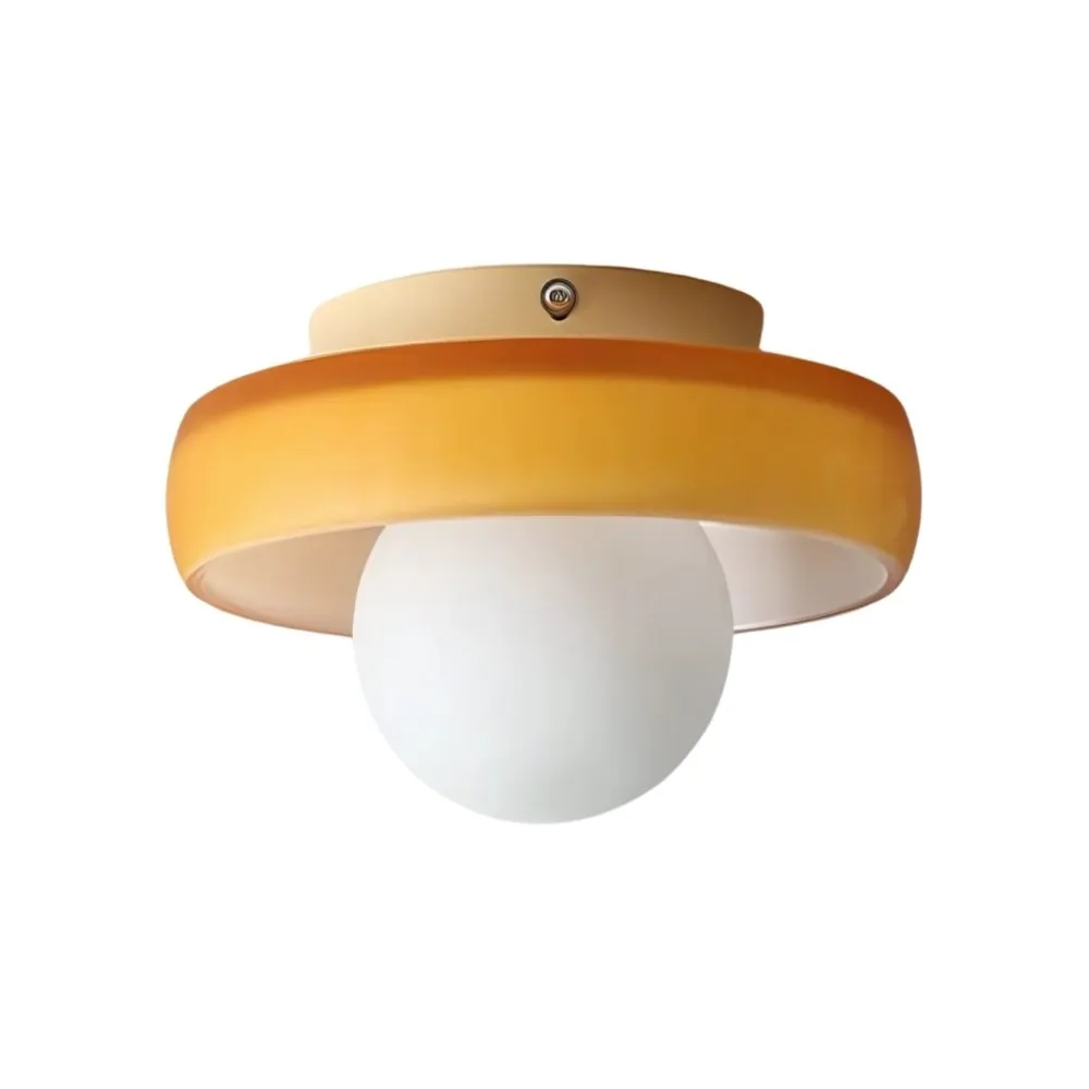 Colorful Glass Disc Orb Wall Ceiling Lamp KL915