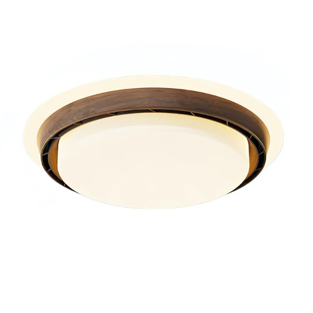 Modern Circular LED Bladeless Ceiling Fan with Light KL935