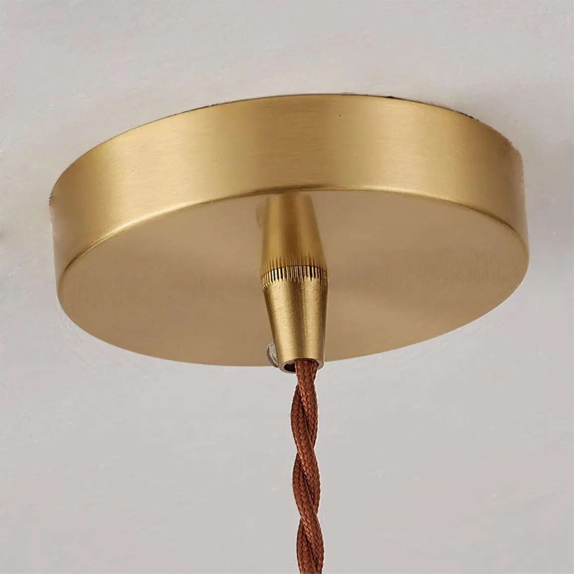 Walnut Glass Pendant Lamp KL751