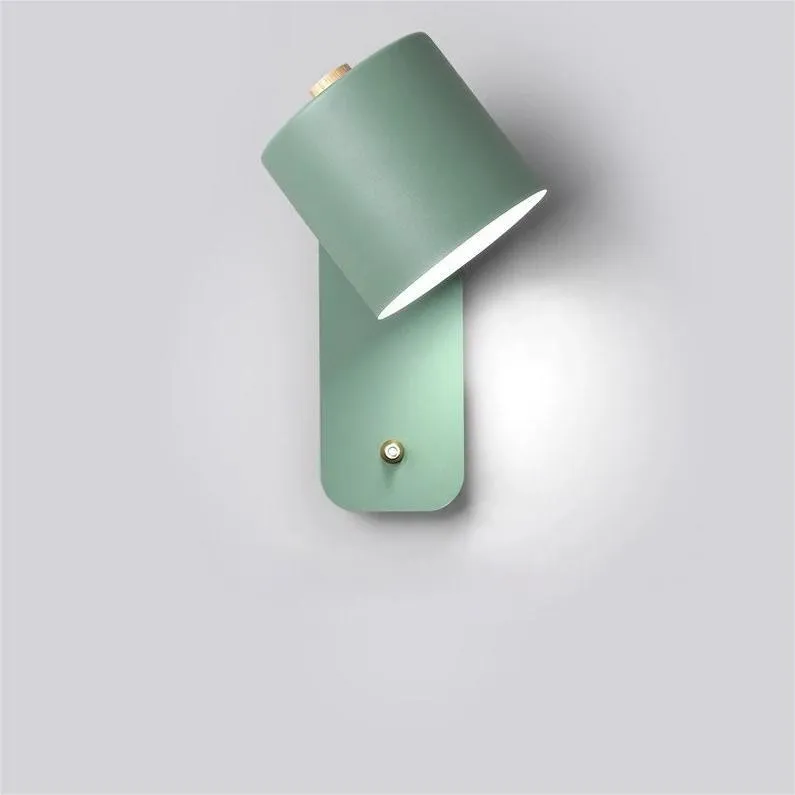 Modern Minimalist Swivel Cylinder Wall Sconce KL02