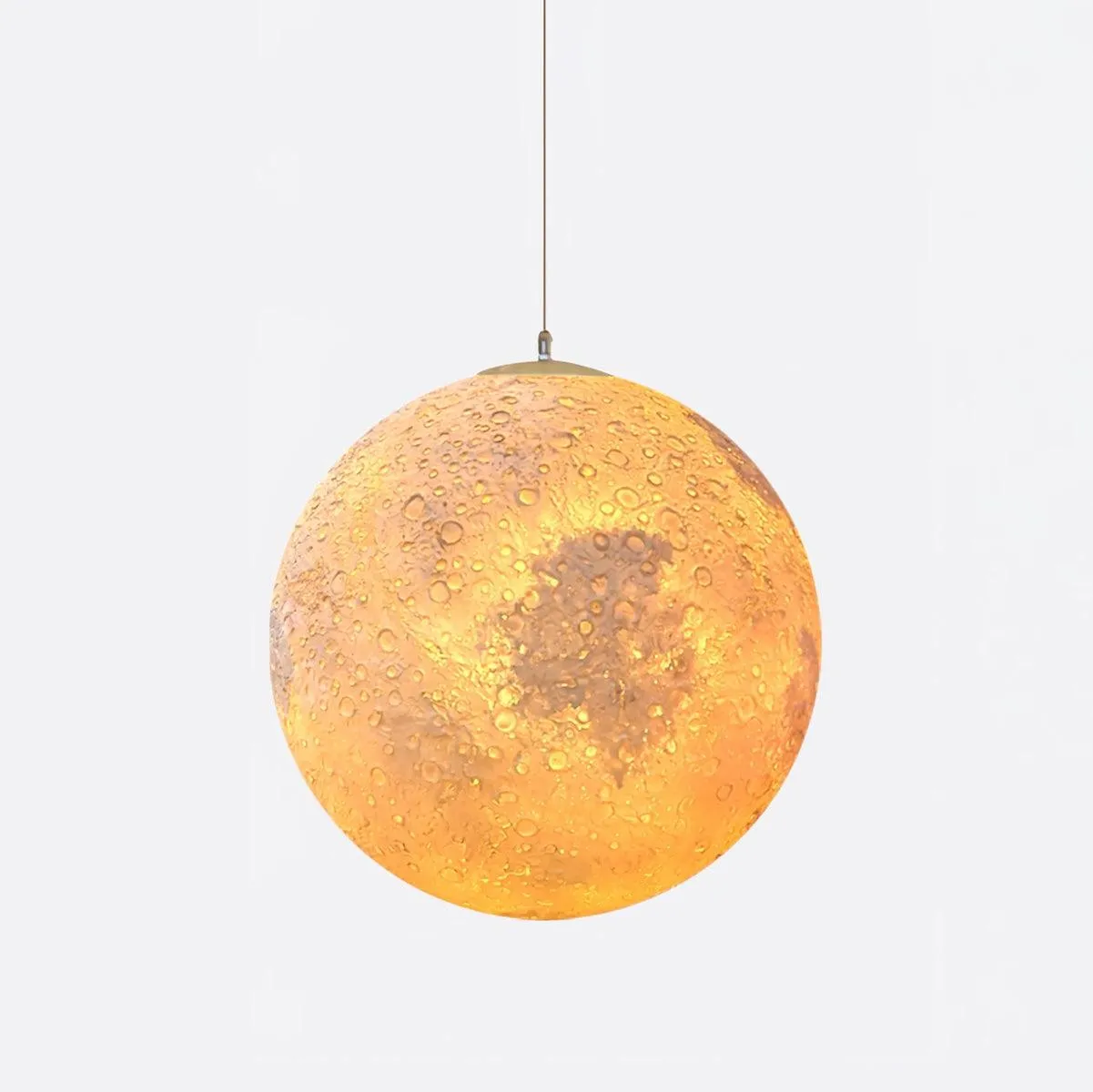 Planetary White Moon Chandelier Suitable For Living Room KL202