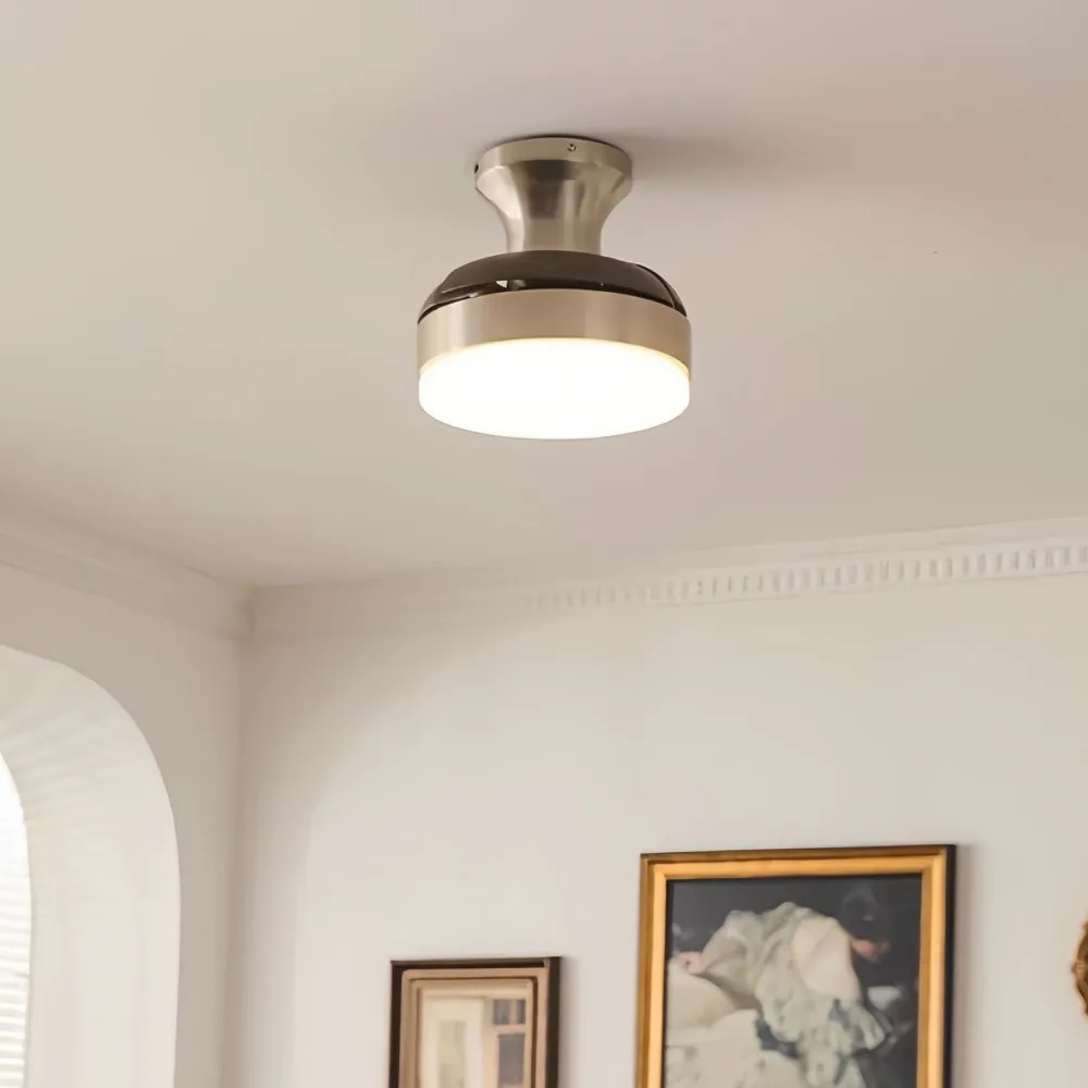 Retro Silent Invisible Led Ceiling Fan Light KL941