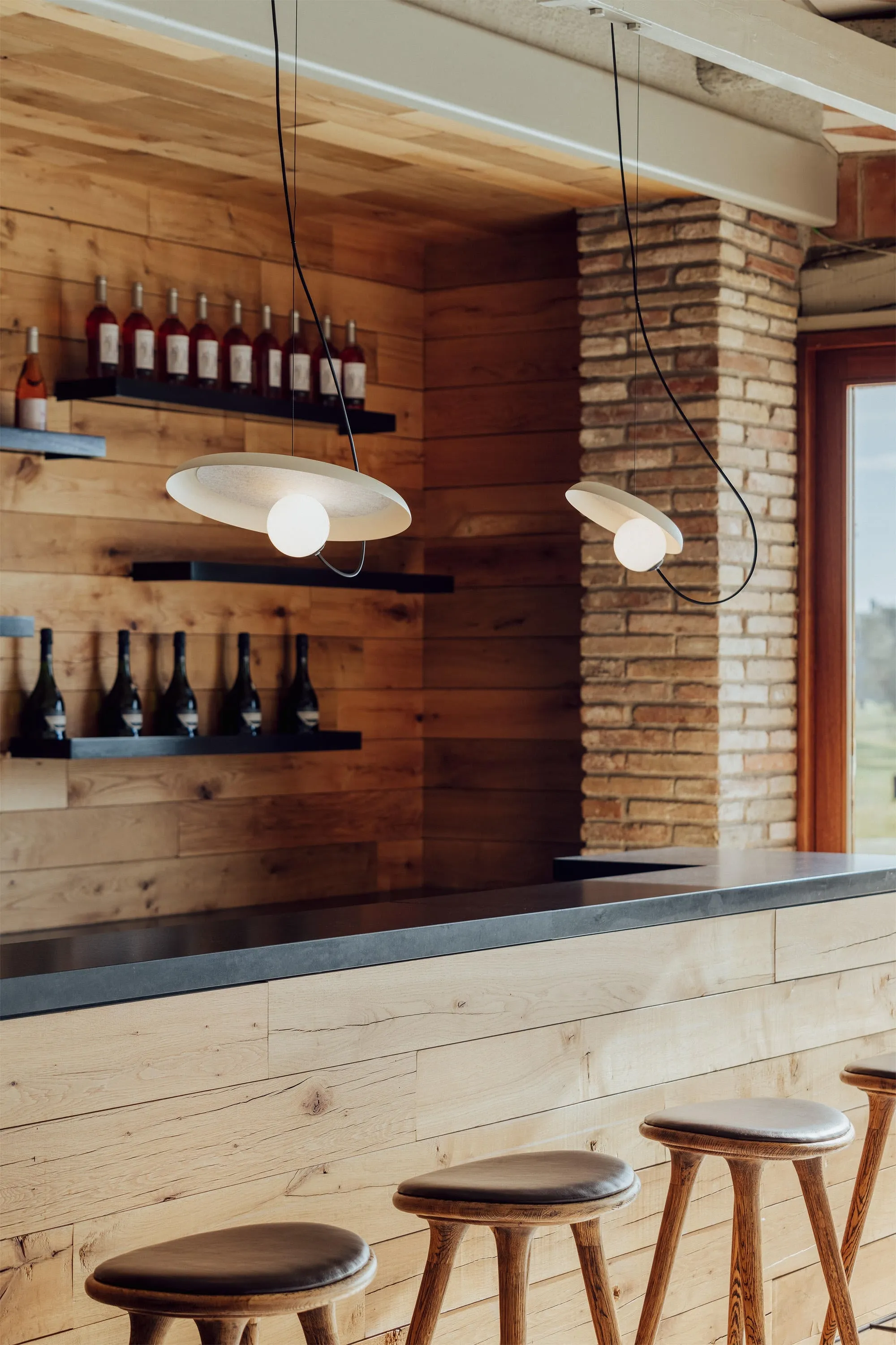 Acoustic Disc Pendant Lamp D448