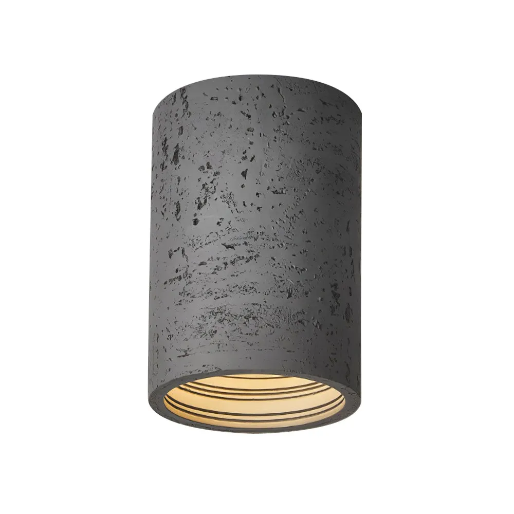 Modern Wabi-Sabi Cylindrical Ceiling Lamp KL284