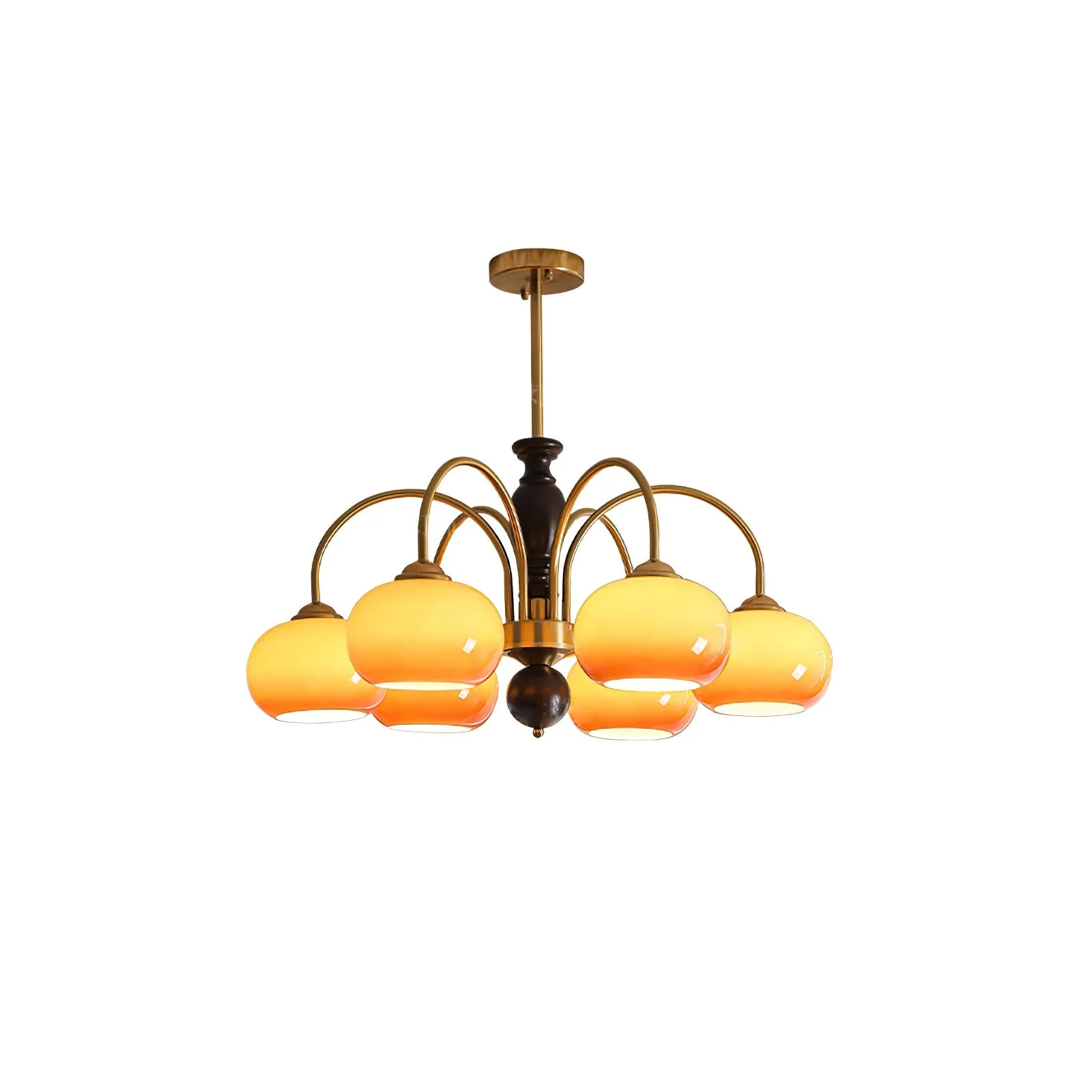 Retro Bauhaus Arch Chandelier KL218