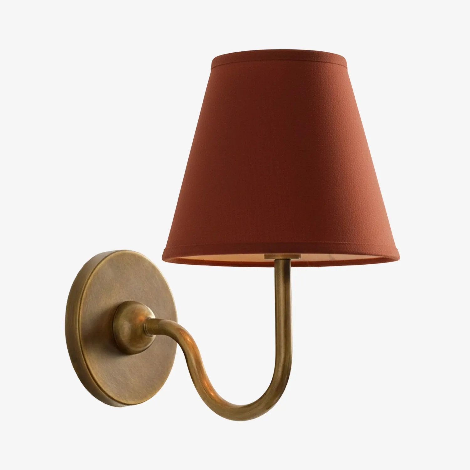 Luvora Vintage Pleated Shade Wall Lamp - Refined Linen Sconce For Bathroom or Corridor KL1272