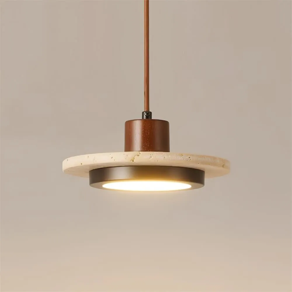 Creative Retro Regular Disc LED Pendant Lamp KL417