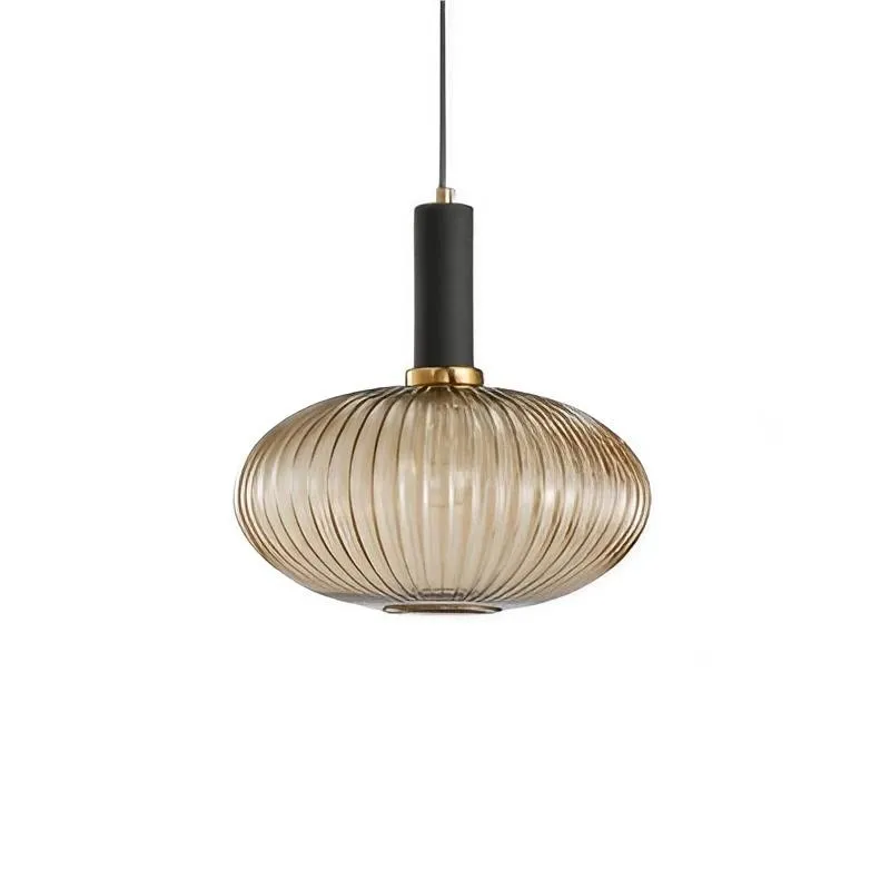 Vintage Design Stained Glass Pendant Light KL48