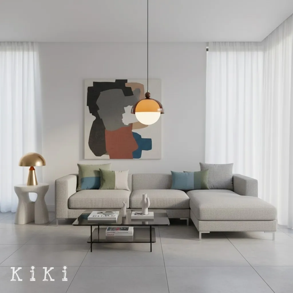 Afterglow Retro Inspired Gradient Pendant Light - Ambient Lighting for Cafes and Dining Spaces KL2117
