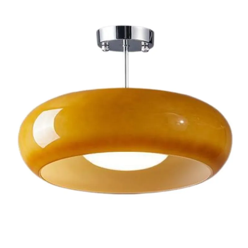 Bauhaus Style Vintage Glass Ceiling Light KL49