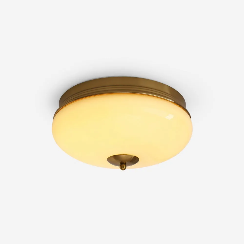 European Mid Century Cream Ceiling Light KL466