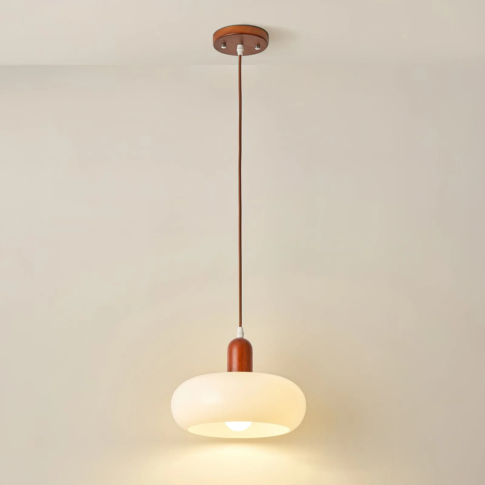 Mid Century Modern Glass Pot Pendant Lamp For Kitchen Island KL617