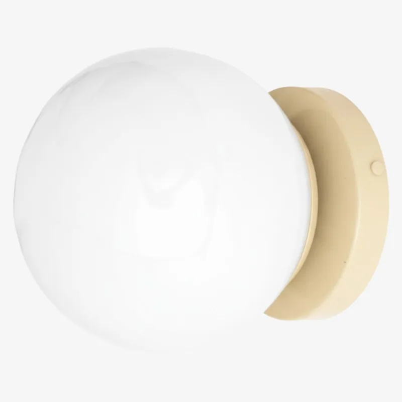 Glorica Glass Globe Wall Sconce - Multi-Color Modern Minimalist Light KL1495