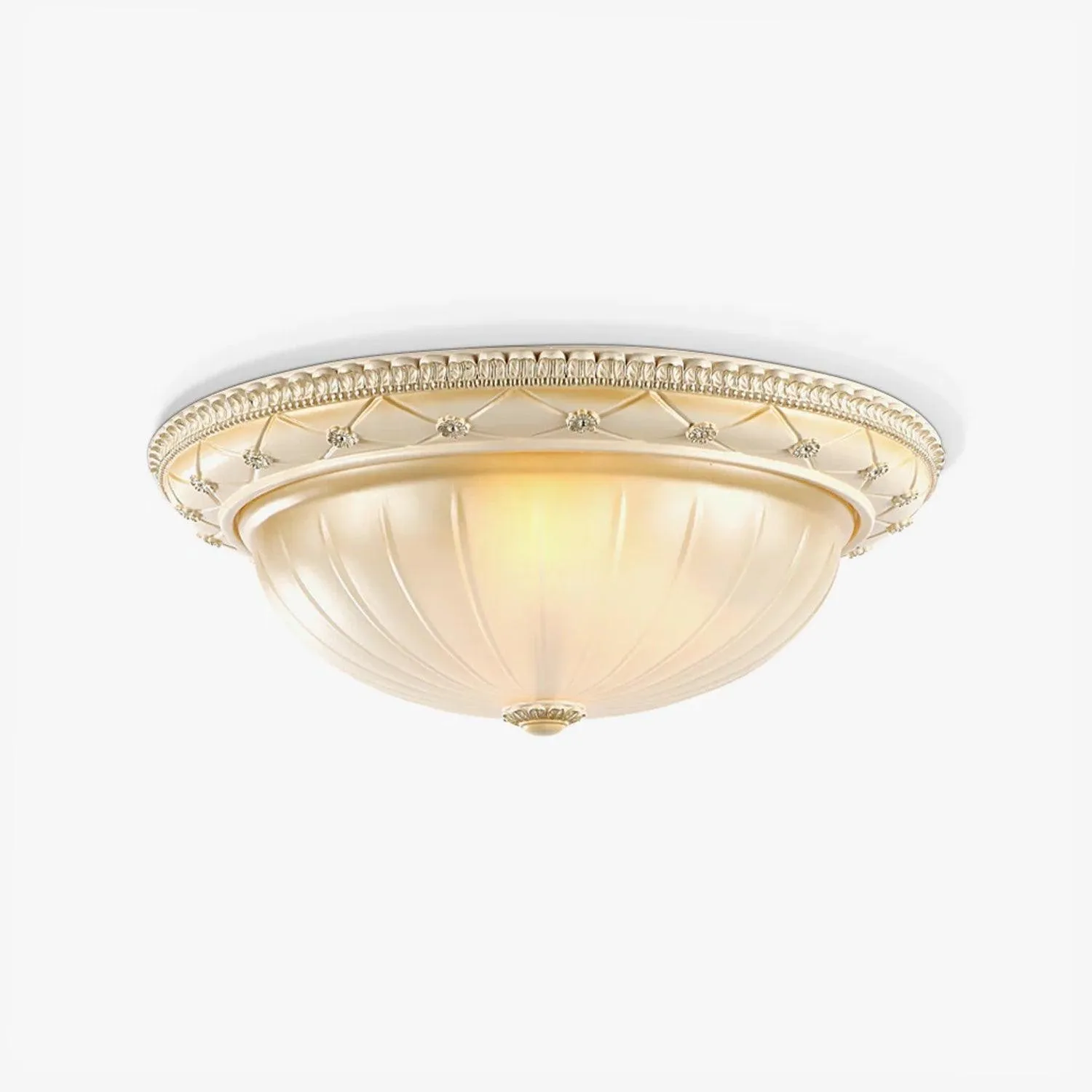 European Vintage Style Resin Ceiling Light for Bedroom KL358