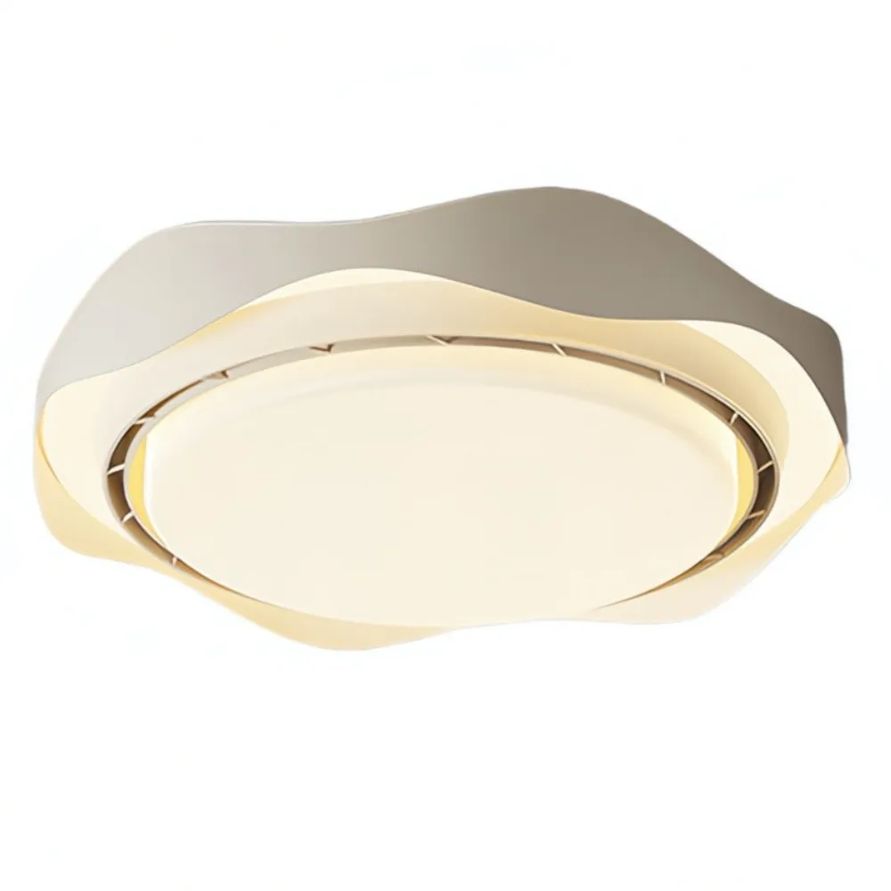 Modern Circular LED Bladeless Ceiling Fan with Light KL935