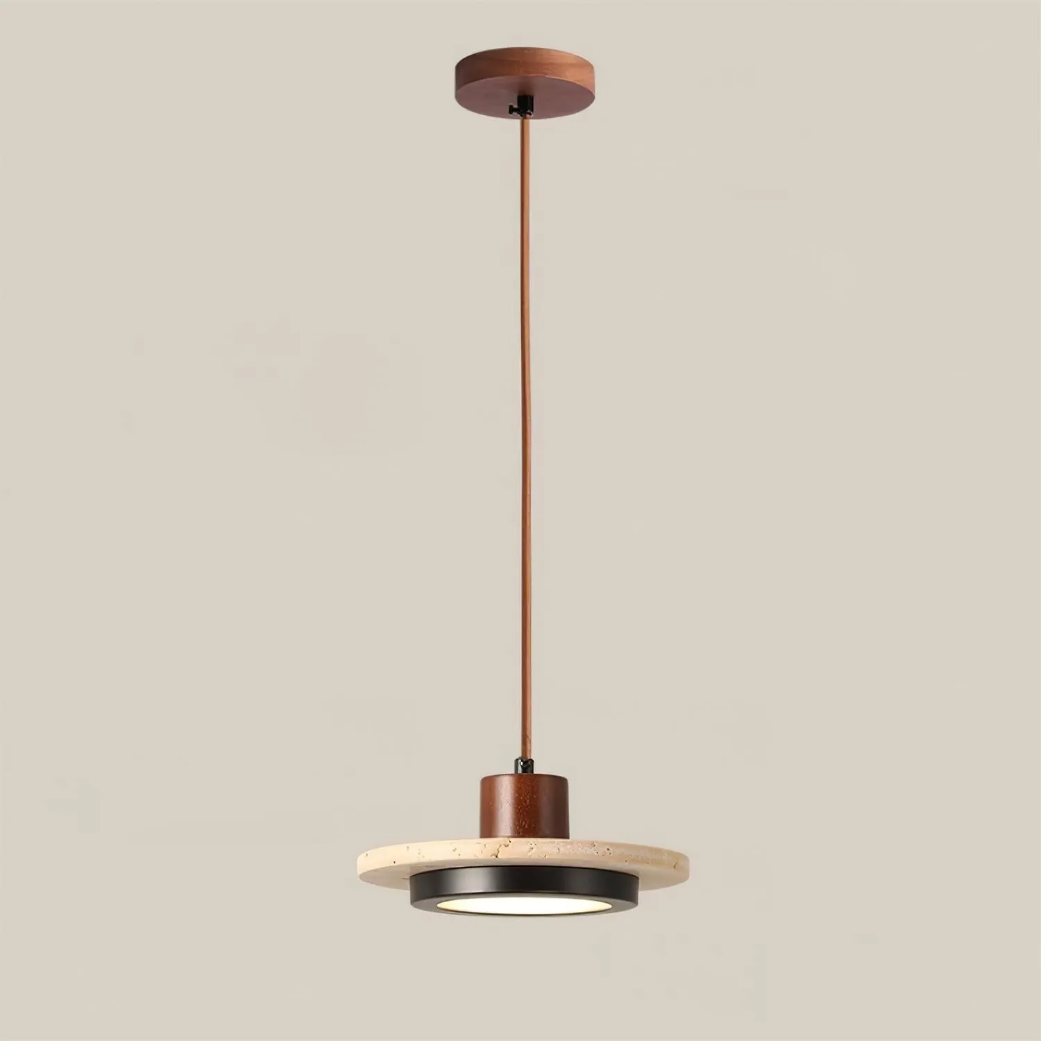 Creative Retro Regular Disc LED Pendant Lamp KL417