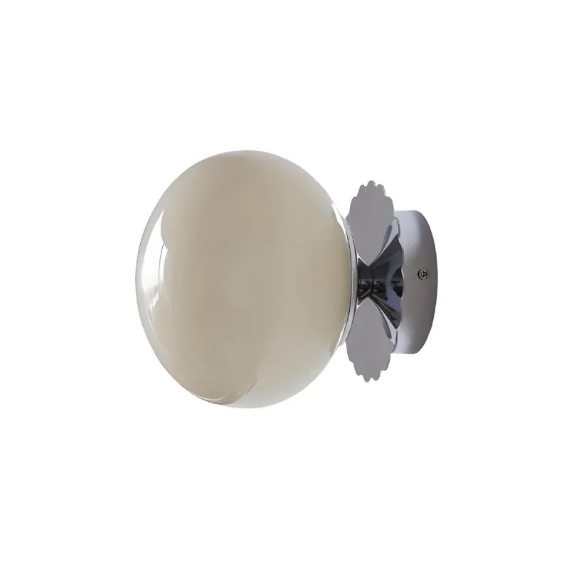 Marshmallow Glass Ball Wall Sconce KL149