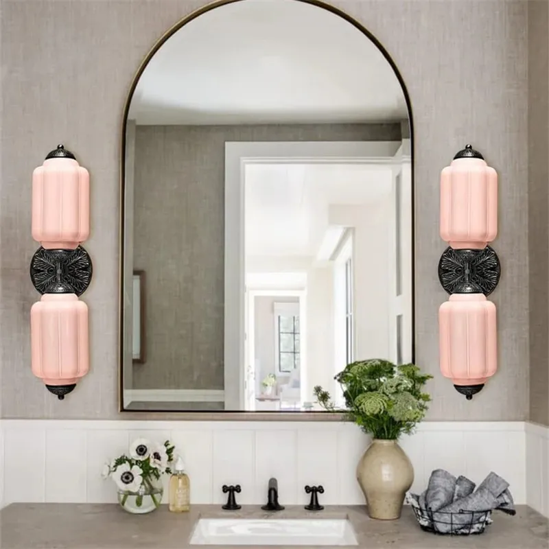 Eloise Pumkin Glass Vanity Sconce KL856