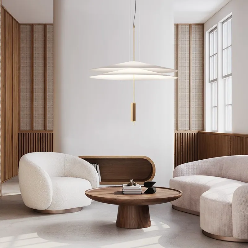 Flamingo Layered Pendant Light - Elegant Modern Lighting for Lounge and Hall