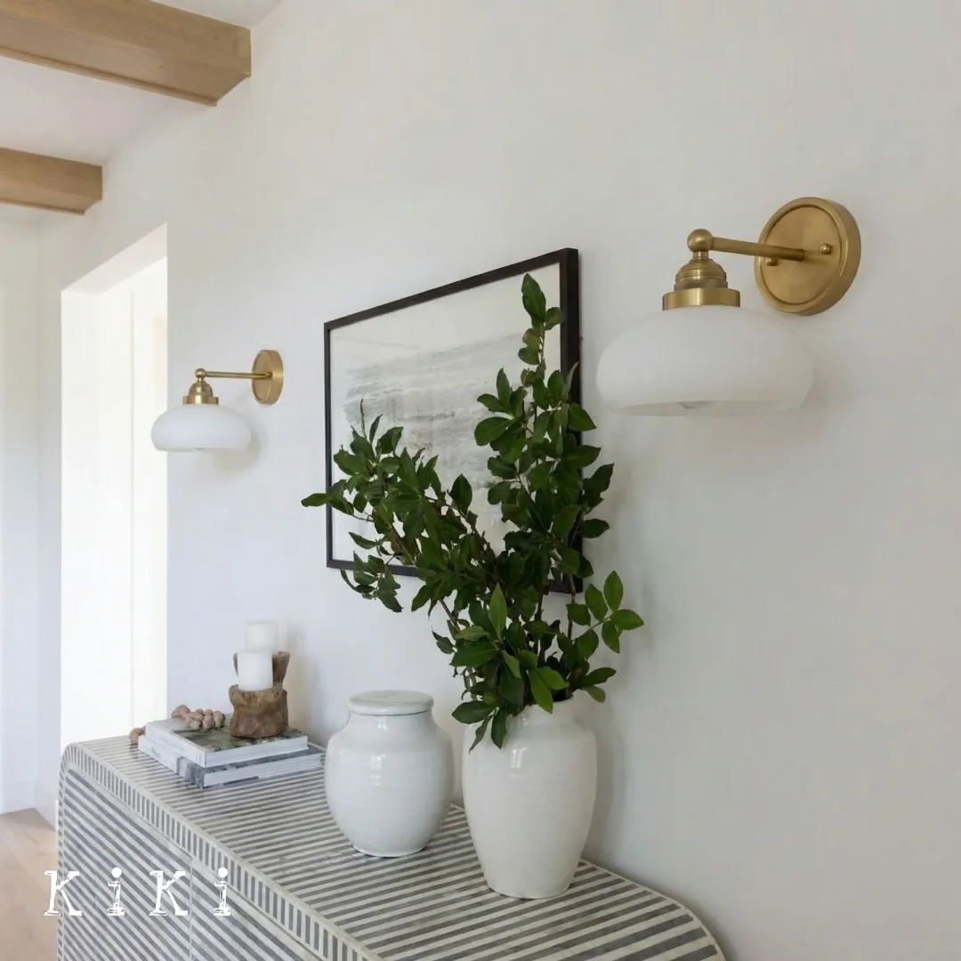 Riven Blown Glass Wall Lamp - Industrial Chic Style Interior Light KL2019