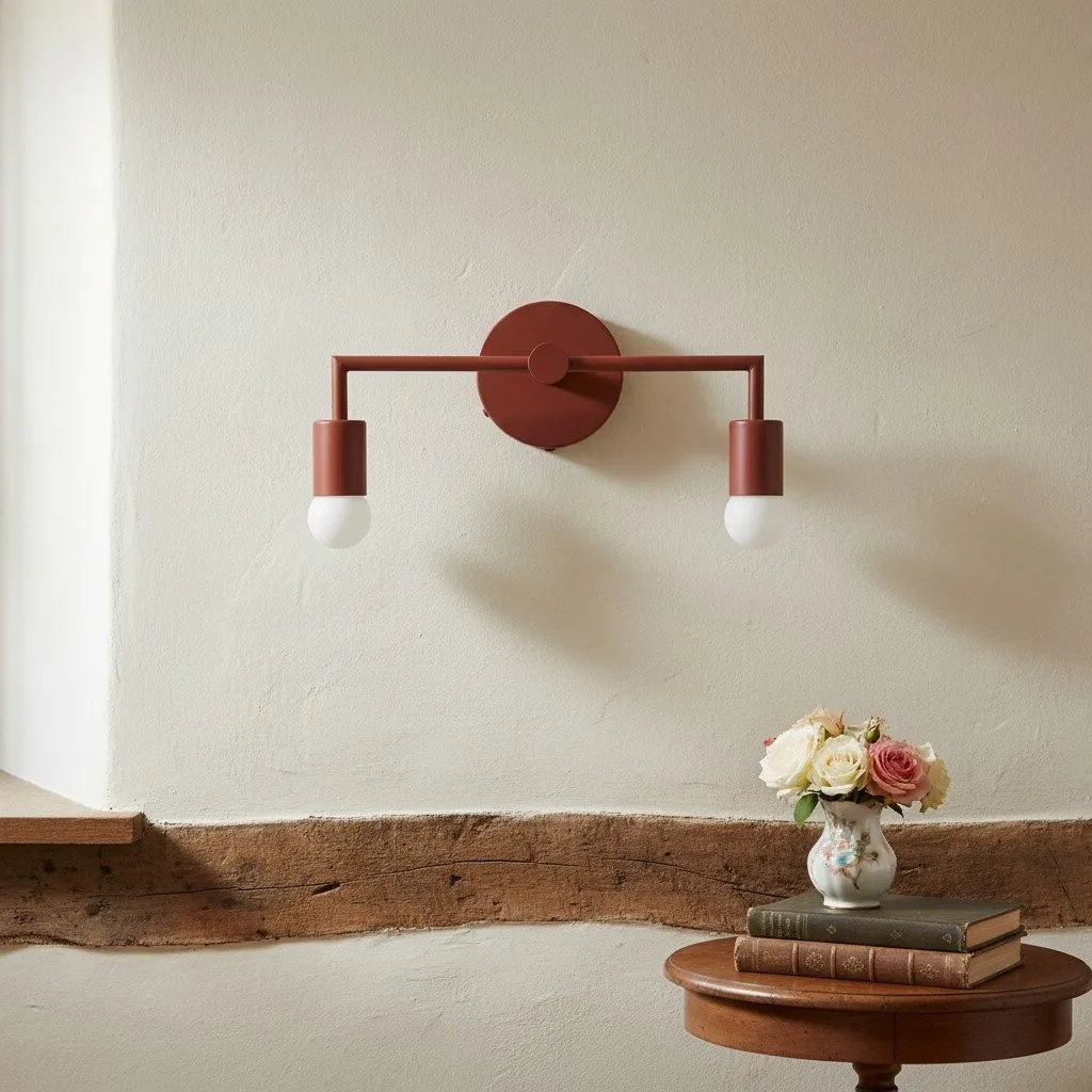 Mobilux Line Colorful Vanity Light - Modern Powder Coated Bathroom Sconce Fixture KL1409