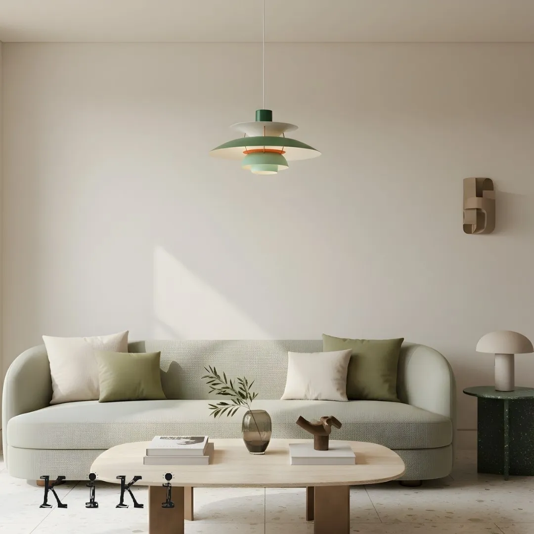 Scandinavian Multilayer Metal Pendant Light